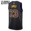 Dres Los Angeles Lakers Lebron James Nike 2025-26 City Edition Crno Swingman - Dječji